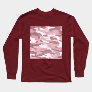 Pink Camouflage Long Sleeve T-Shirt